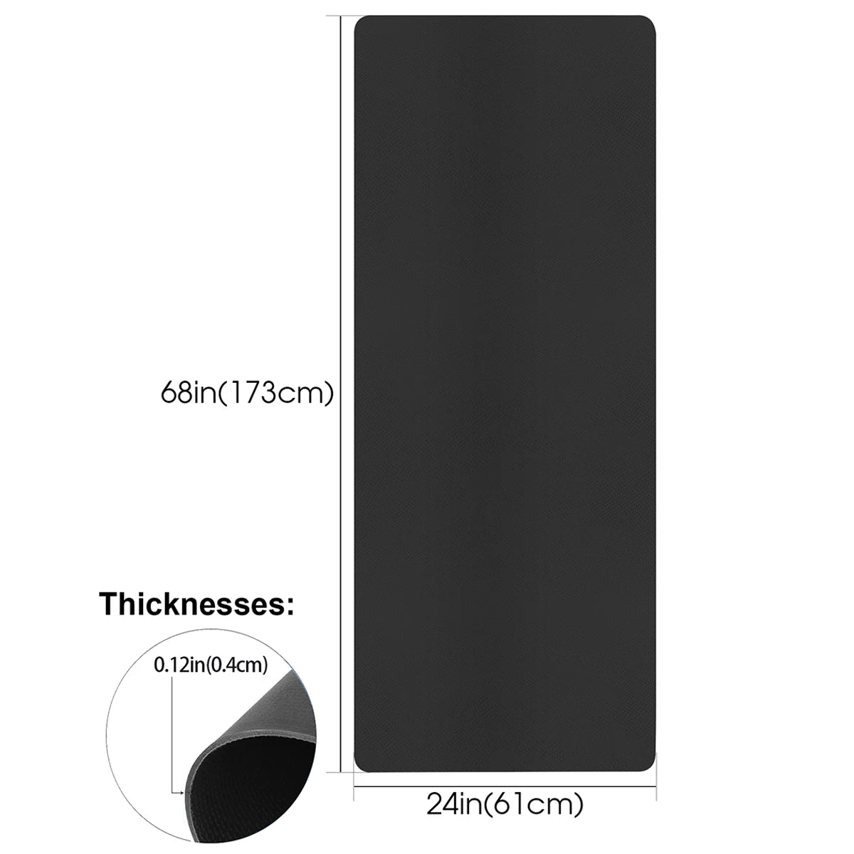 Thick Foldable EVA Workout Mat